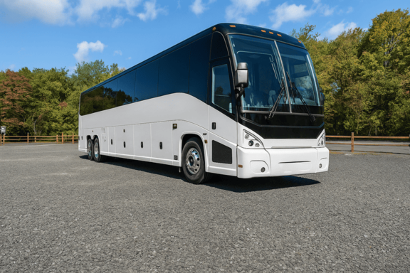 Providence Shuttle Bus Rentals 56 Passenger Shuttle Bus