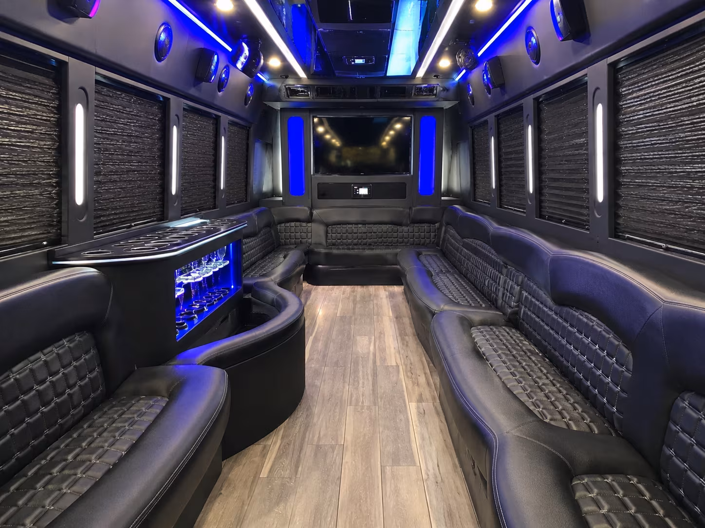 affordable providence prom party bus prices split across your group