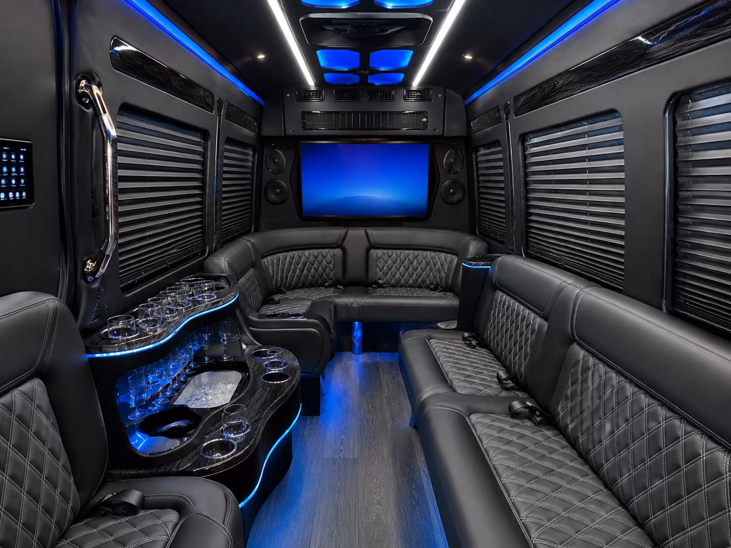 bus rental options for providence trips