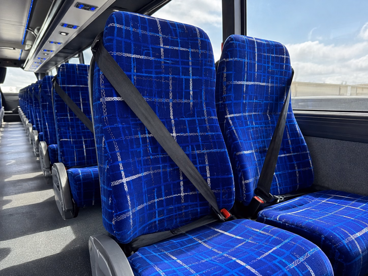 providence charter bus interior gallery