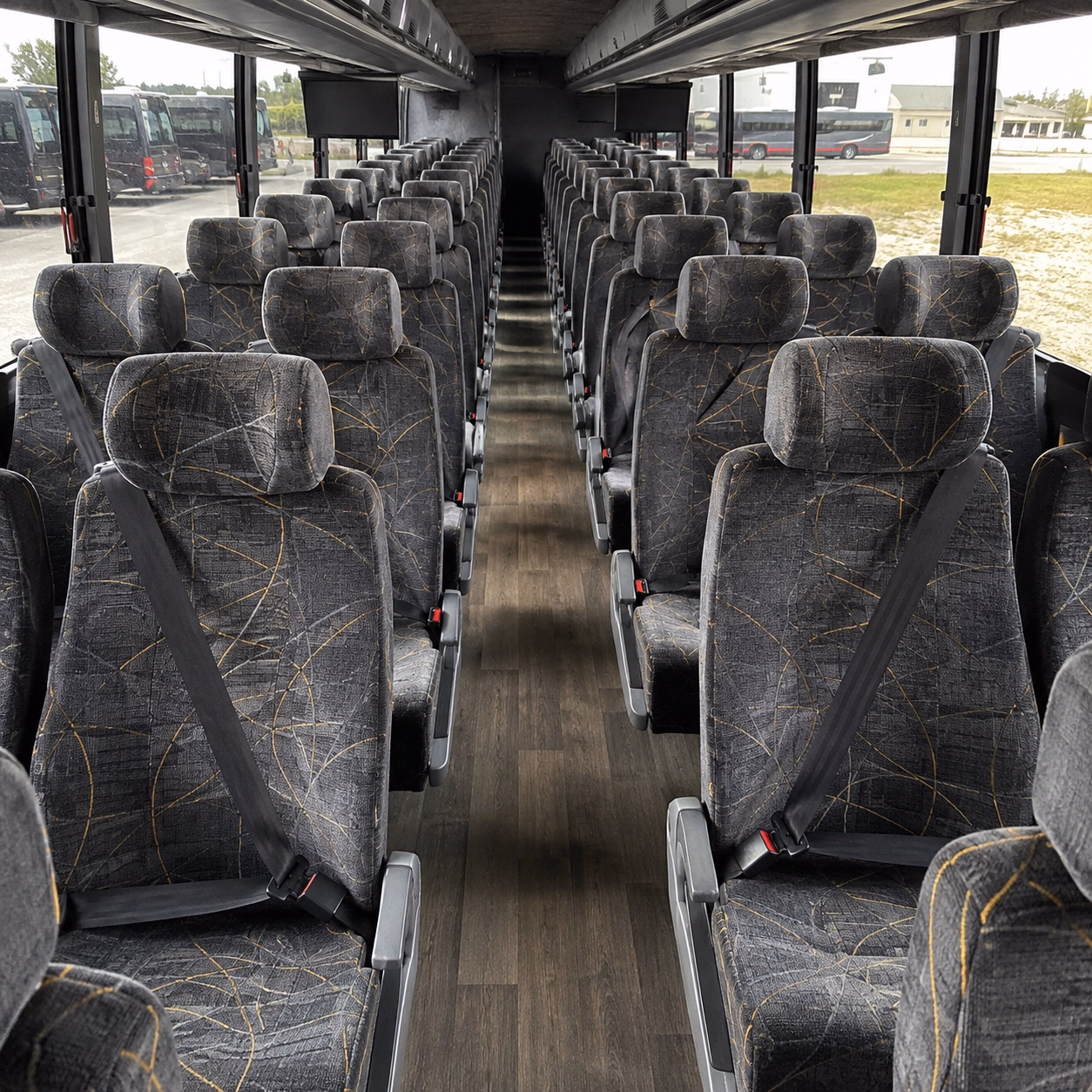 providence charter bus services interior